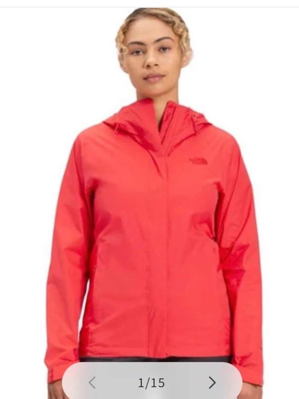 The North Face Strawberry Red Women's Venture 2 Jacket Cayenne XS Dryvent